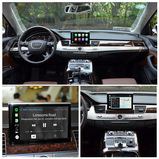 Audi A8 2012-2017MY MMI 3G WiFi Wireless Apple CarPlay Retrofit AirPlay with Camera - detail 3