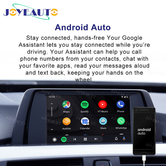 (WZBM-2) Joyeauto BMW NBT 1 2 3 4 5 7 X1 X3 X6 X5 MINI 2013-2017 Wireless Apple CarPlay AirPlay Android Auto Interface - detail 3