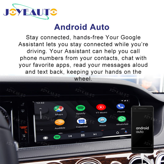 JoyeAuto Wireless Apple CarPlay Android auto Interface for Mercedes S class W222 2014-2017MY - detail 3
