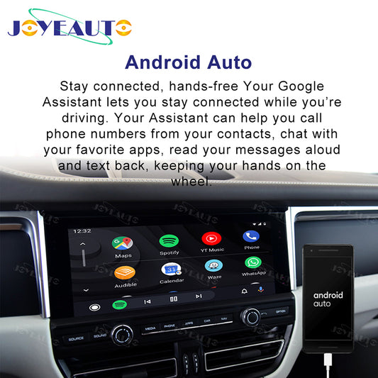 (WZPO-2) Joyeauto 2017-2019 Porsche PCM4.0 911 Boxster Cayman Macan 2017-2019MY Wireless Apple CarPlay Android Auto Module Solution - detail 3
