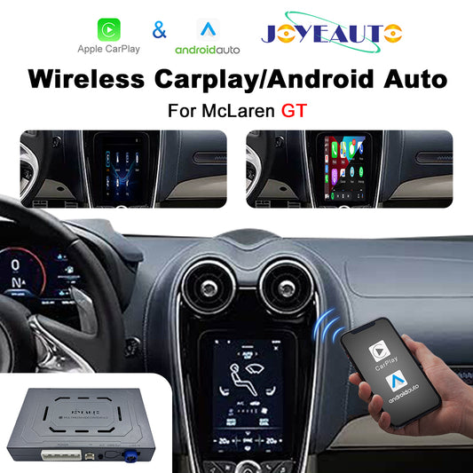 (WZML-2)JoyeAuto Wireless Apple Carplay AirPlay Android Auto Mirror-Link Interface for McLaren GT Plug and Play