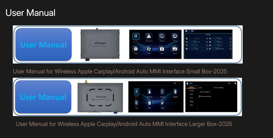 CarPlay installation support