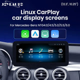 JoyeAuto Mercedes-Benz Linux Screen Upgrade with Wireless Apple CarPlay & Android Auto | 10.25" / 12.3" HD Touch Display