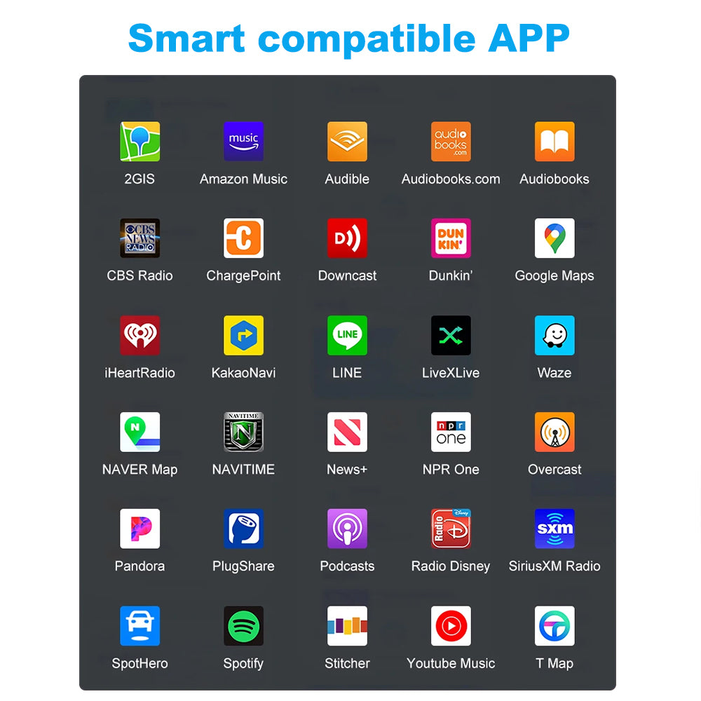 Apple CarPlay Android Auto Interface for 2018-2022 volvo S60/S90/V60/V90/XC40/XC60/XC90 - Wireless & Wired (WJVO-2)