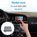(WZAU-6)Joyeauto 2003-2009 Audi A4 A5 A6 A7 A8 MMI 2G WIFI Wireless Apple CarPlay Android Auto iOS Airplay Mirror-link Retrofit