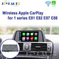 BMW 1 Series E81 E82 E87 2009-2012MY CIC WiFi Wireless Apple CarPlay Interface with Reverse Camera