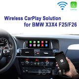 BMW X3 F25 X4 F26 2013-2017 NBT WiFi Wireless Apple CarPlay Interface Retrofit with Reverse Camera