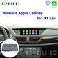BMW E84 X1 2009-2012MY CIC WiFi Wireless Apple CarPlay Android auto Interface with Reverse Camera
