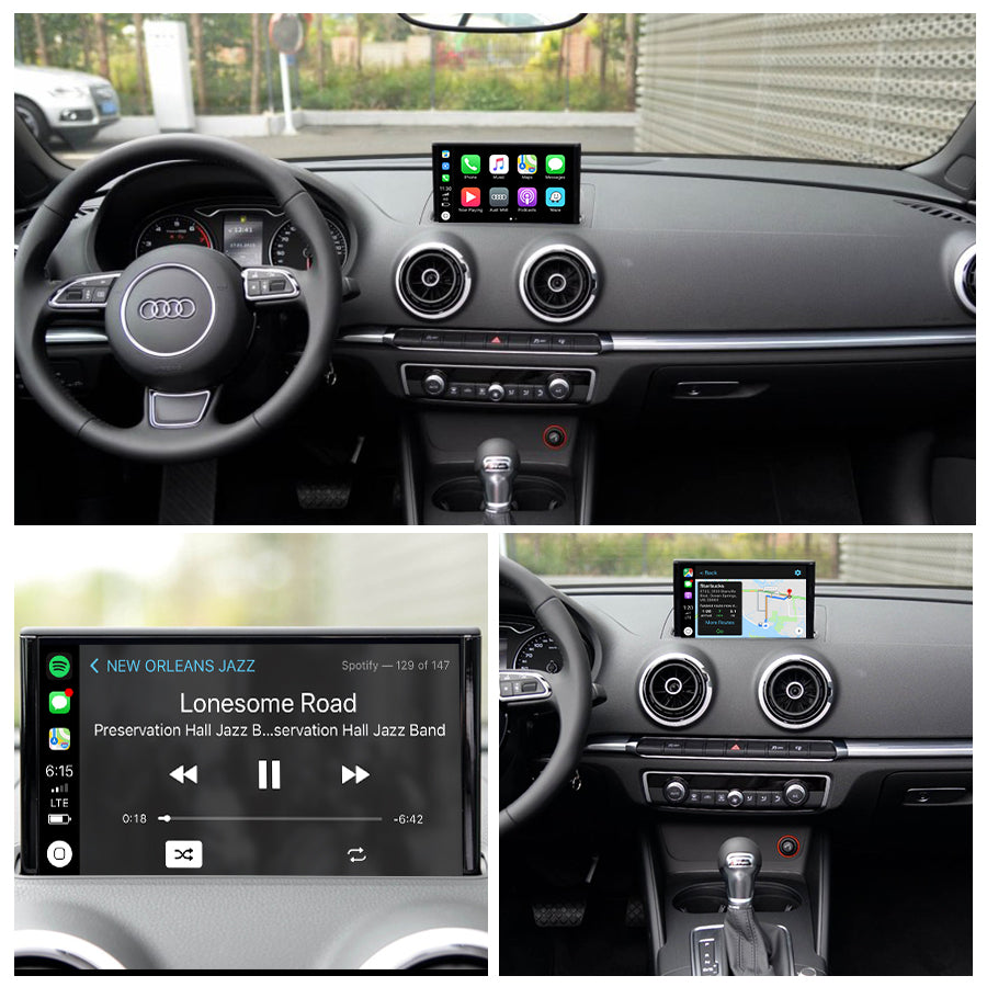 Audi A3 s3 MMI 3G/3G Plus 2012-2018MY WiFi Wireless Apple CarPlay Retrofit - detail 2