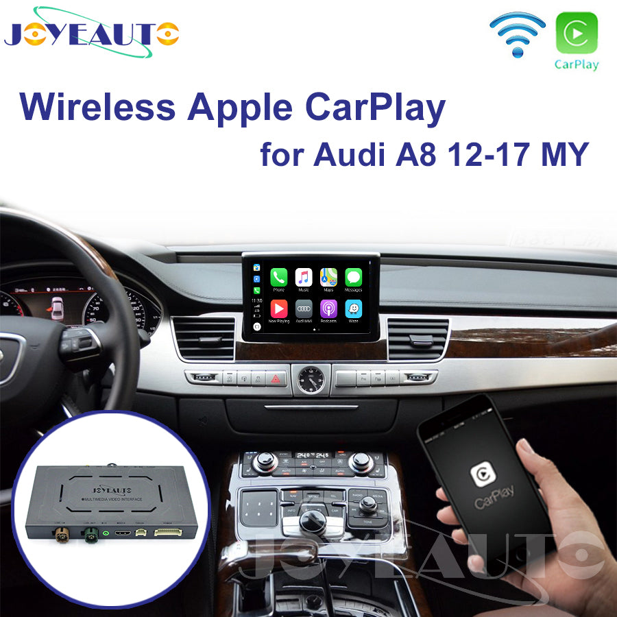 Audi A8 2012-2017MY MMI 3G WiFi Wireless Apple CarPlay Retrofit AirPlay with Camera