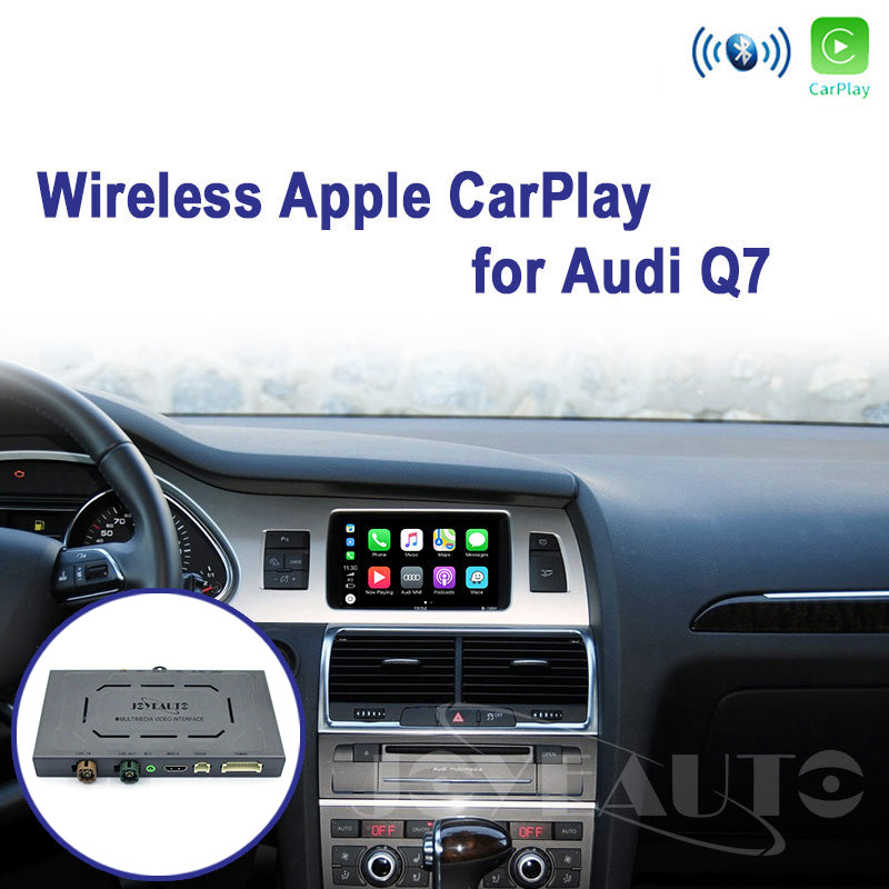 Audi Q7 MMI 3G 3G+ 2009-2011MY WIFI Wireless Apple CarPlay Retrofit
