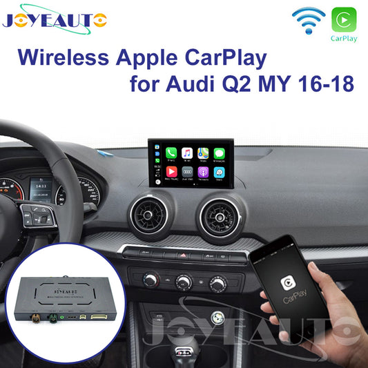 JoyeAuto wireless Apple CarPlay retrofit module for 2016–2018 Audi Q2