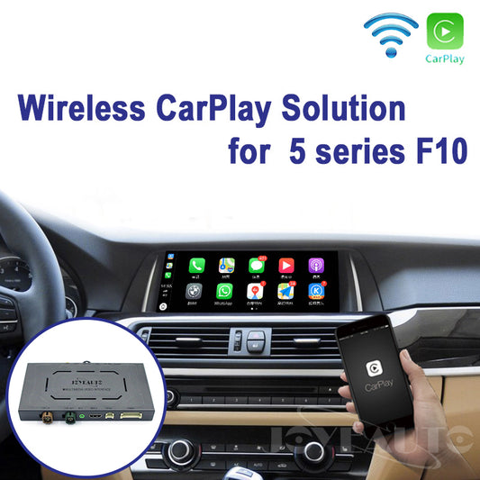 BMW 5 Series F10 2013-2017 NBT WiFi Wireless Apple CarPlay Android Auto Interface Retrofit