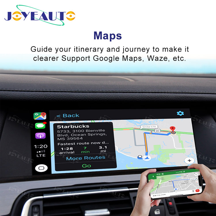 (WZBM-3) Joyeauto BMW CIC 1 3 5 6 7 X1 X3 X5 X6 MINI 2009- 2012 Wireless Apple CarPlay Airplay Android Auto Interface Retrofit - detail 3