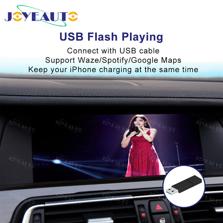 (WZBM-3) Joyeauto BMW CIC 1 3 5 6 7 X1 X3 X5 X6 MINI 2009- 2012 Wireless Apple CarPlay Airplay Android Auto Interface Retrofit - detail 5
