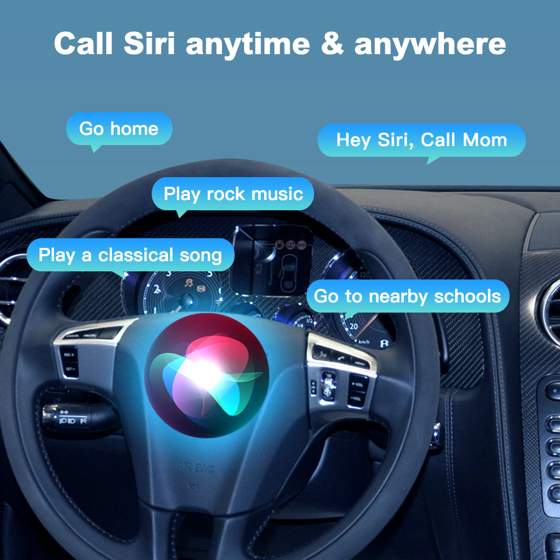 (WZBT-0) JoyeAuto Wireless Apple Carplay AirPlay Android Auto Interface for 2004-2011 Bentley Continental Flying Spur Support Touchscreen Mirror-link Plug and Play - detail 6
