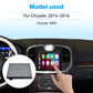 (WZCL-2) JoyeAuto Chrysler Wireless Apple Carplay AirPlay Android Auto Interface Upgrade for Chrysler 2014-2016 300C Mirror-link Plug and Play - detail 2