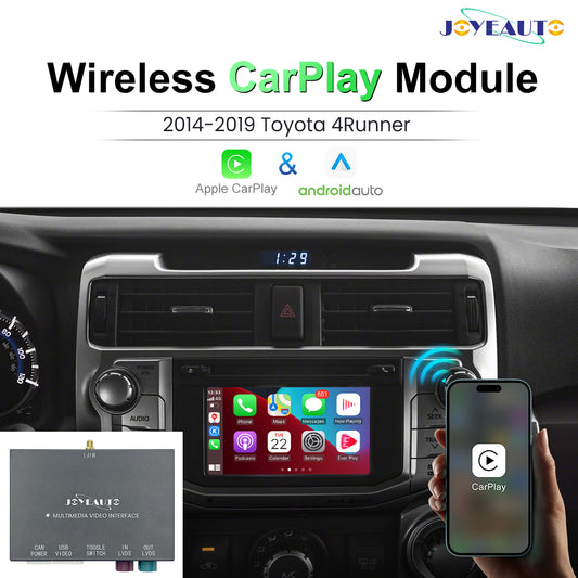 Upgrade 2014 - 2019 Toyota 4 Runner Auris Avensis Wireless Apple CarPlay Android Auto Retrofit Module