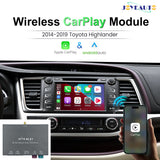 Upgrade 2014 - 2019 Toyota Corolla Highlander Land Cruiser Wireless Apple CarPlay Android Auto Retrofit Module