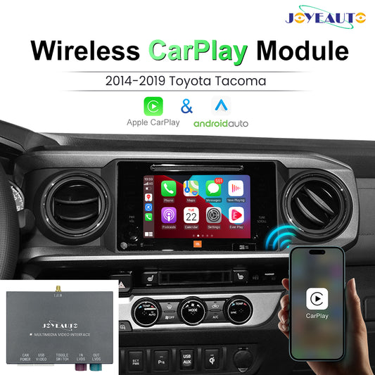 Upgrade 2014 - 2019 Toyota Tacoma Tundra Werso Werso s Wireless Apple CarPlay Android Auto Retrofit Module