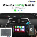 Upgrade Retrofit Toyota 2016-2019 Prius Prius c Wireless Apple CarPlay Android Auto Kit
