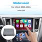 (WZIN-5) New JoyeAuto Carplay Module Retrofit for 2020-2024 Infiniti Q50 Q60 Q50L WiFi Wireless Apple CarPlay AirPlay Android Auto Interface - detail 2