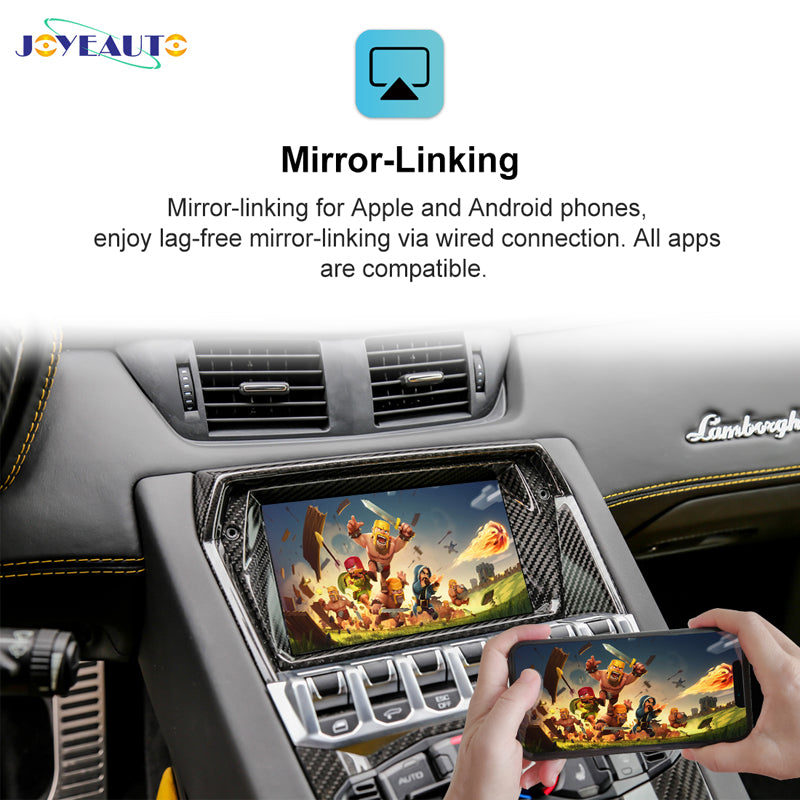 JoyeAuto WiFi Wireless Apple CarPlay AirPlay Android auto Interface for Lamborghini Aventador MMI - detail 2