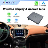 (WZMA-1) Joyeauto WiFi Wireless Apple CarPlay Android Auto Upgrade for Maserati Quattroporte Ghibli 2014-2017MY with Rear Camera