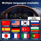 MMB LCD digital instrument cluster for Volkswagen Touareg 2003–2010 featuring fast startup with the vehicle.
