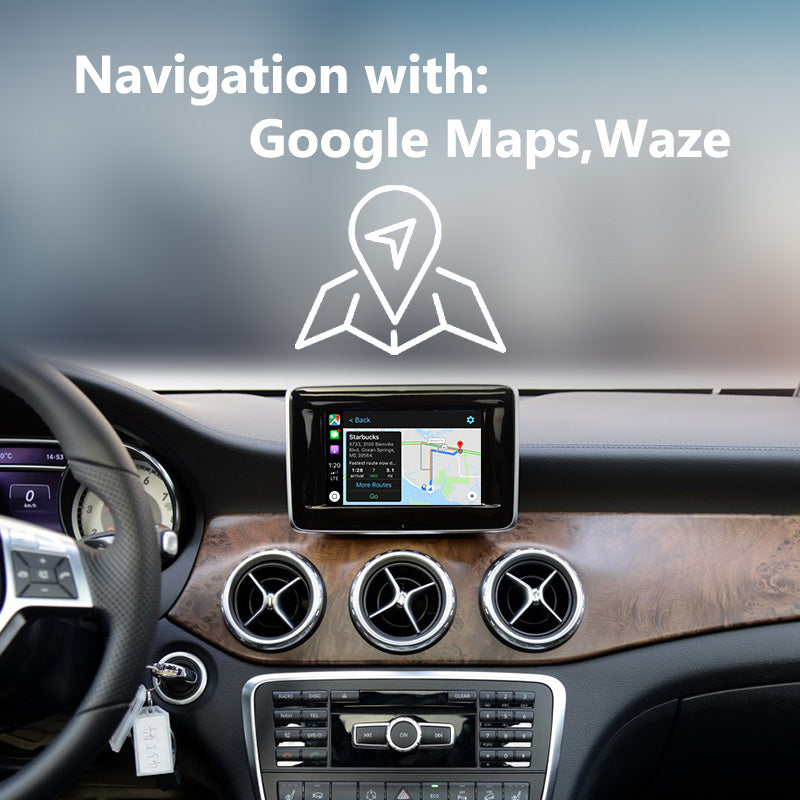 Mercedes GLA X156 NTG4.5/4.7 WIFI Wireless Apple CarPlay Solution - detail 2