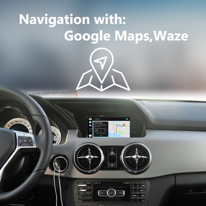 Mercedes GLK X204 NTG4.5/4.7 WIFI Wireless Apple CarPlay Solution - detail 2