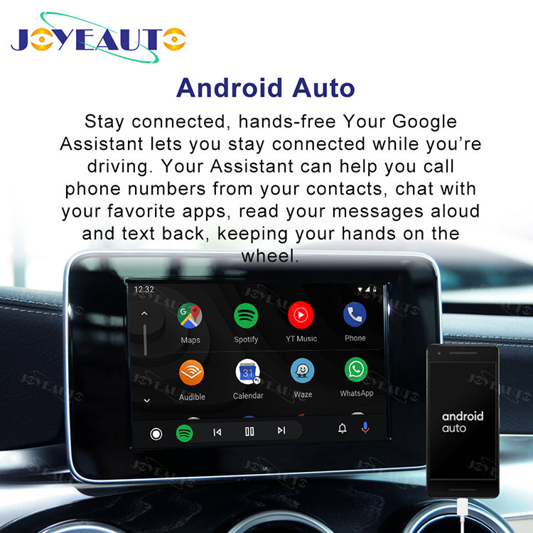 (WZME-1) Joyeauto Mercedes A B C E M S CLA GLK GLA ML SLK GLC CLS NTG5 2015-2018 WiFi Wireless Apple CarPlay Android Auto Interface - detail 3