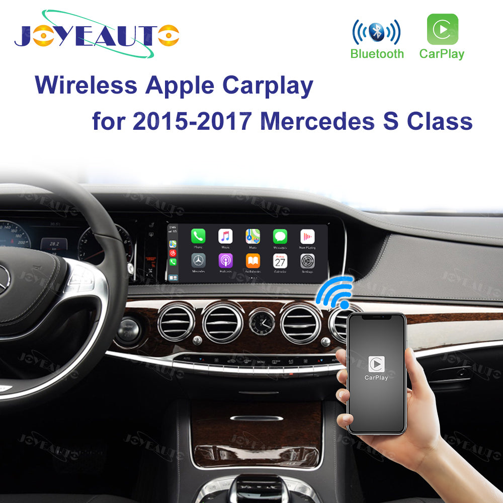 JoyeAuto Wireless Apple CarPlay Android auto Interface for Mercedes S class W222 2014-2017MY