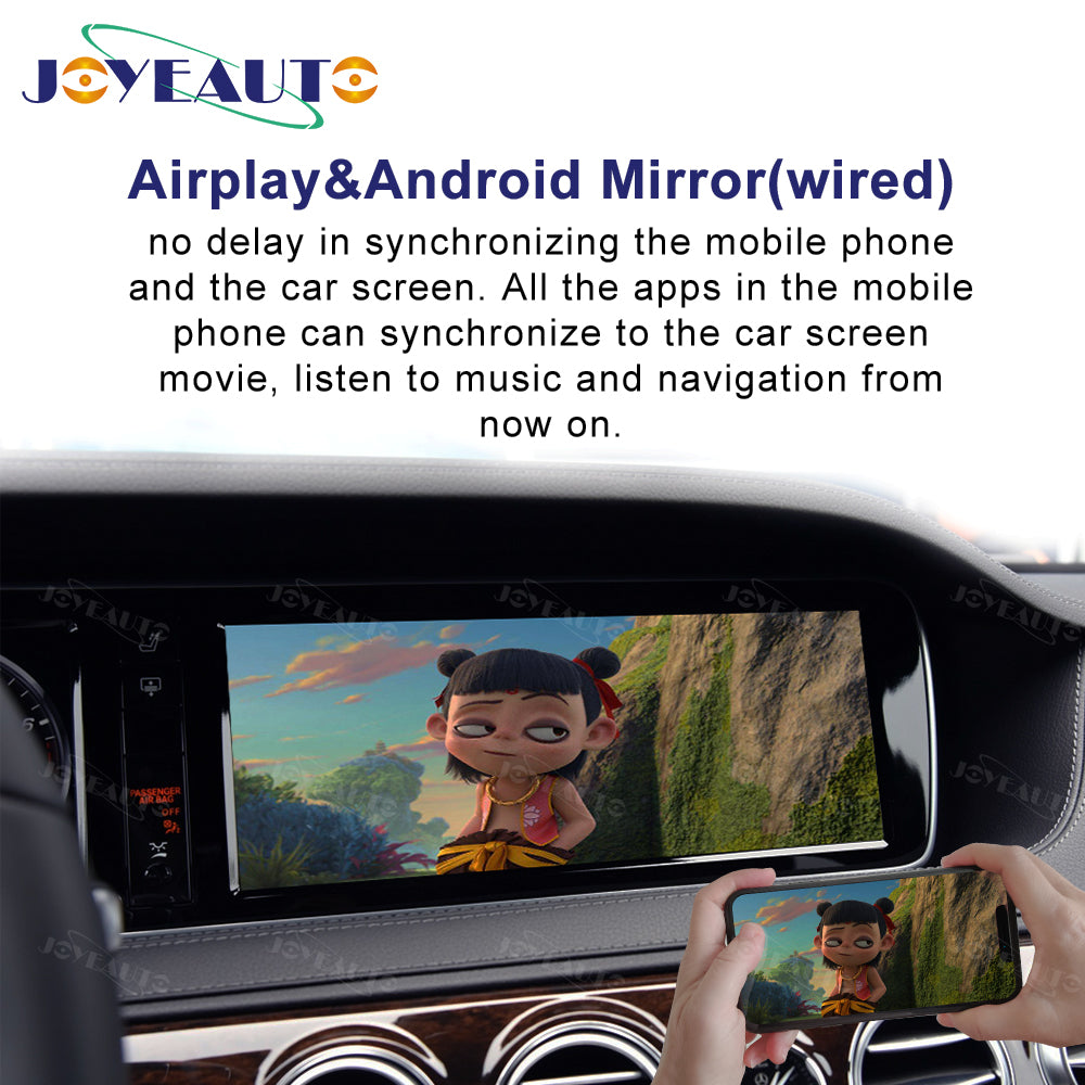 JoyeAuto Wireless Apple CarPlay Android auto Interface for Mercedes S class W222 2014-2017MY - detail 2