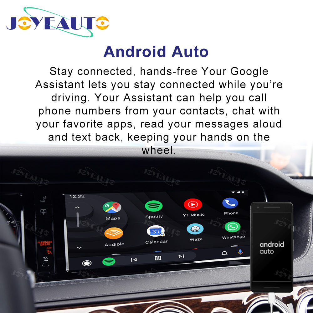 JoyeAuto Wireless Apple CarPlay Android auto Interface for Mercedes S class W222 2014-2017MY - detail 3