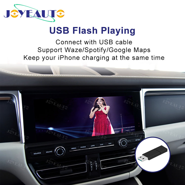 (WZPO-2) Joyeauto 2017-2019 Porsche PCM4.0 911 Boxster Cayman Macan 2017-2019MY Wireless Apple CarPlay Android Auto Module Solution - detail 4