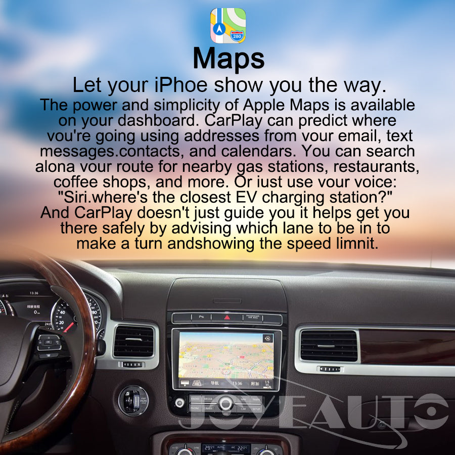 Volkswagen Touareg RCD850 RNS850 2010-2017 WiFi Wireless Apple CarPlay AirPlay Android Auto Retrofit - detail 3