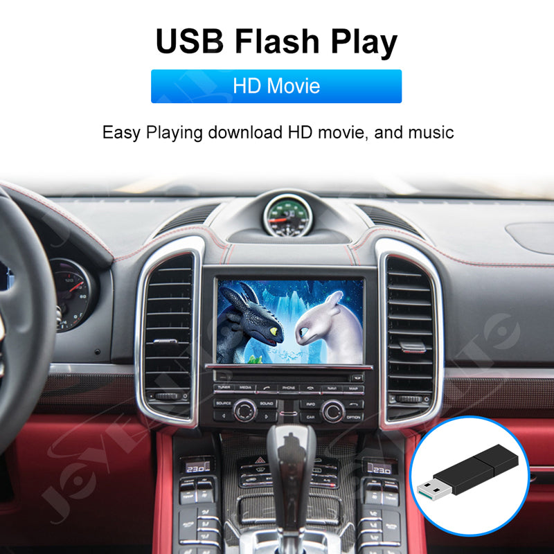 (WZPO-1) Joyeauto 2010-2016 Porsche Cayenne 911 991 Boxster Cayman Macan Panamera PCM3.1 Wireless Apple CarPlay Android Auto Interface - detail 5