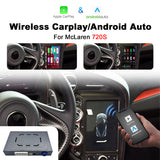 JoyeAuto wireless Apple CarPlay and Android Auto retrofit module for McLaren 720S