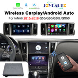 (WZIN-1) New Joyeauto Carplay Module Retrofit for 2015-2019 Infiniti Q50 Q60 Q50L QX50 WiFi Wireless Apple CarPlay AirPlay Android Auto