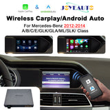 (WZME-2)Joyeauto Mercedes A B C E G GL ML CLS GLA GLK 2012-2014 NTG4.5/4.7 WiFi Wireless Apple CarPlay Android Auto Interface