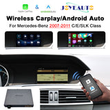 (WZME-3) Joyeauto Mercedes Benz C E GLK SLK 2008-2011 NTG4.0 WiFi Wireless Apple CarPlay Airplay Android Auto Retrofit