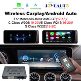 (WZME-4) Joyeauto Mercedes-Benz NTG5.5 2016-2020 AMG C E S Class w206 w212 w222 WiFi Wireless Apple CarPlay AirPlay Android auto Hicar Interface