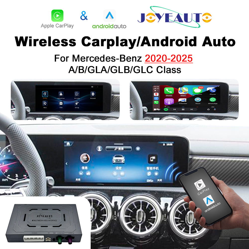 (WZME-5) Joyeauto Mercedes-Benz NTG6.0 2020-2025 10.25 12.3 inch A B GLA GLB GLC E GLE CLS GLS WiFi Wireless Apple CarPlay AirPlay Android auto Hicar Interface - detail 2
