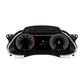 Joyeauto 12.3-inch Linux digital instrument cluster front view for Audi A4 (2009-2012), featuring a high-resolution virtual cockpit display, wireless CarPlay, Android Auto, real-time vehicle information, and modern digital dashboard design.