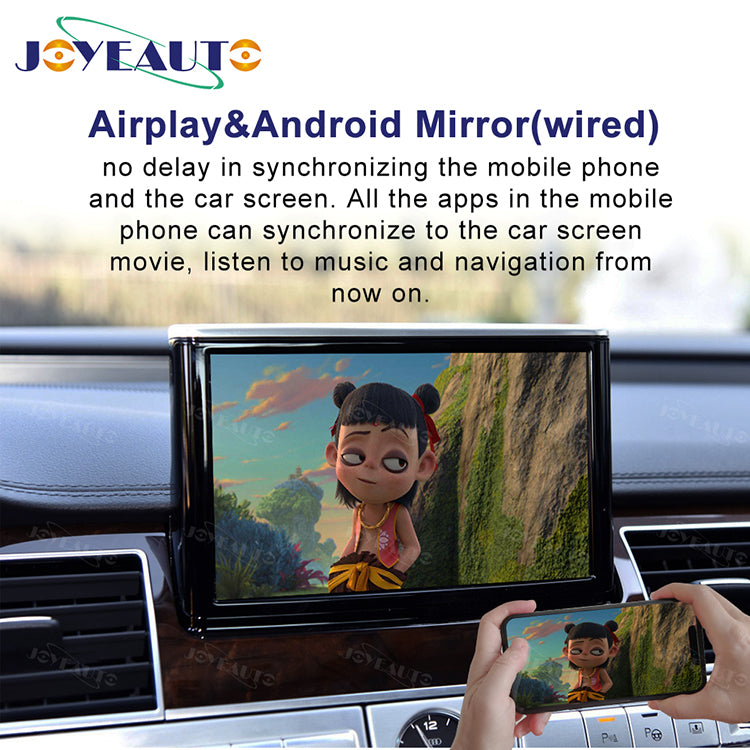 (WZAU-4) Joyeauto Audi A6 A7 MIB2 RMC A8 c7 MMI 3G Wireless Apple CarPlay Android Auto iOS AirPlay Retrofit - detail 4