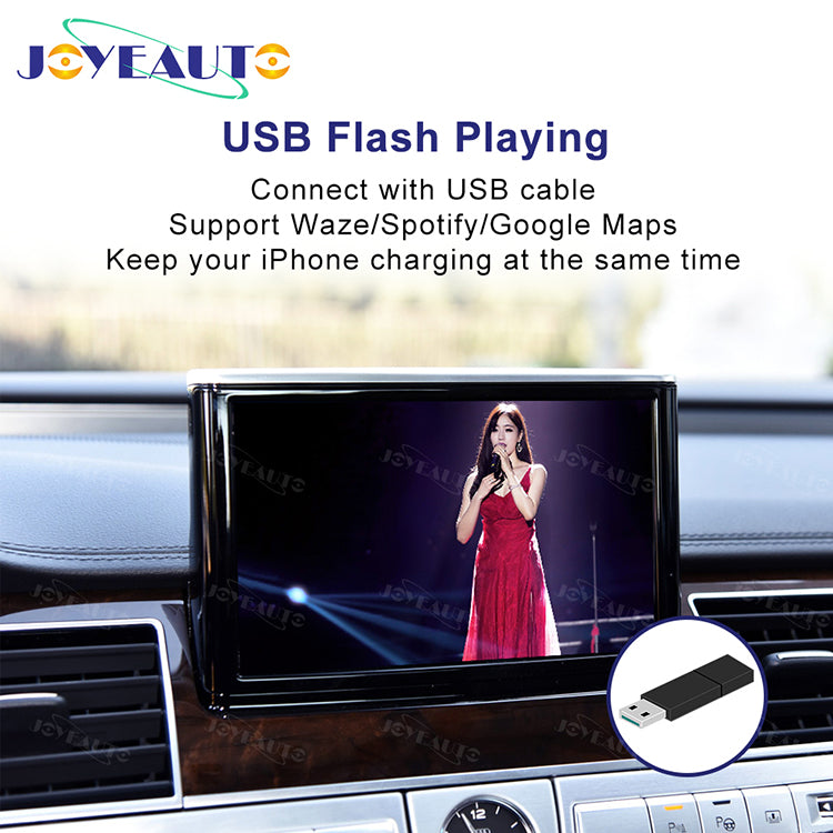 (WZAU-4) Joyeauto Audi A6 A7 MIB2 RMC A8 c7 MMI 3G Wireless Apple CarPlay Android Auto iOS AirPlay Retrofit - detail 3