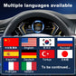 Joyeauto 12.3-inch Linux LCD digital instrument cluster for BMW 5 Series F10 F11 F07, 6 Series F12 F13, 7 Series F01 F02 F03 F04, and X3 X4 X5 X6 models with multi-language support, wireless CarPlay, phone mirroring, and customizable virtual cockpit display.