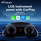 Joyeauto 12.3 inch Linux LCD Instrument Cluster for Audi A4 2013-2016 with Wireless CarPlay, AirPlay and digital dashboard cockpit retrofit display