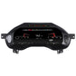Front view of Joyeauto 12.3 inch LCD Digital Instrument Cluster for Audi A6 and A7 2013-2018 featuring virtual cockpit display with Wireless CarPlay and AirPlay support